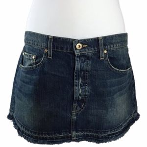 Chip & Pepper Denim Mini Skirt Size 29